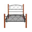 Poteaux en bois massif Krishara Hercules-382205932