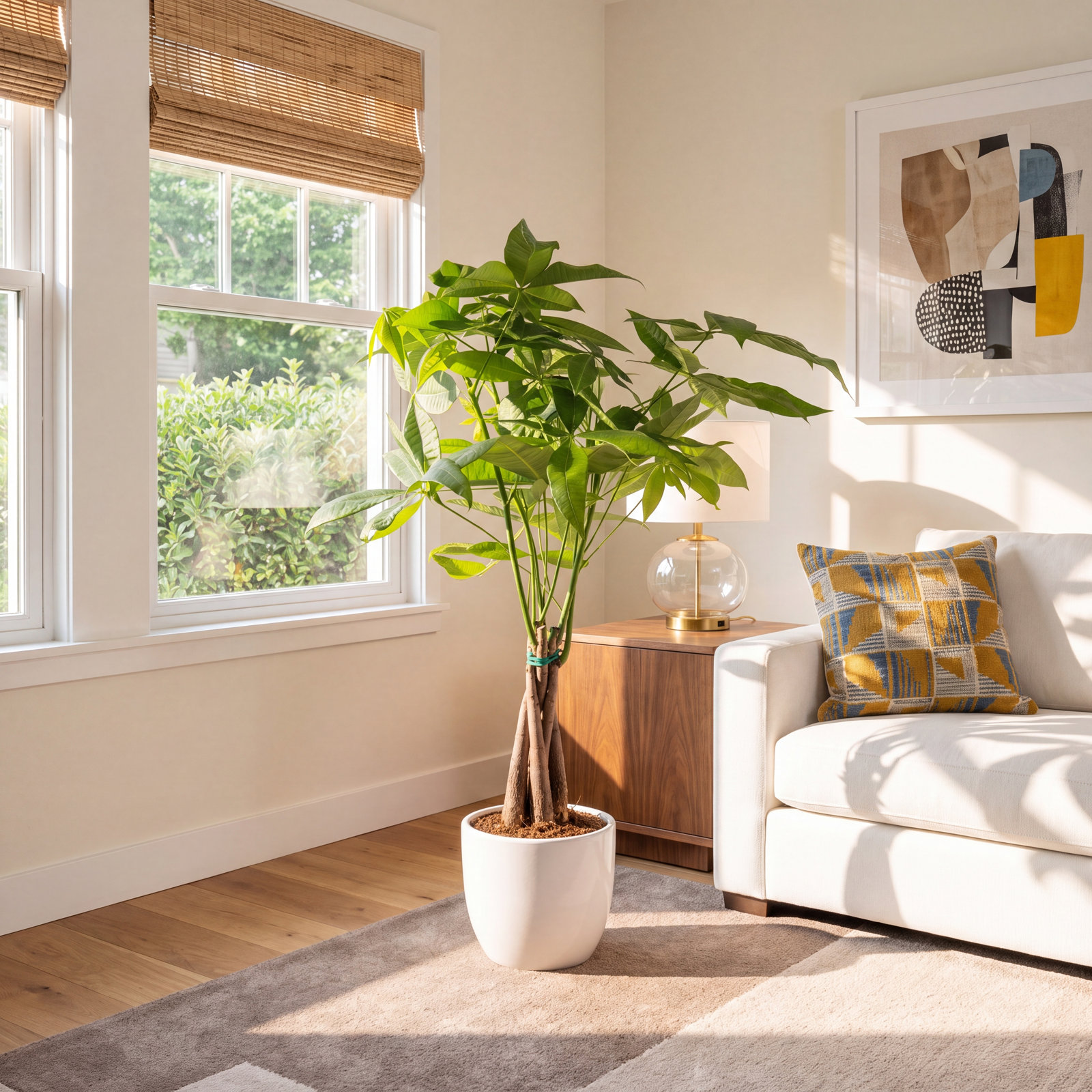 Costa Farms Braided Money Tree Plant