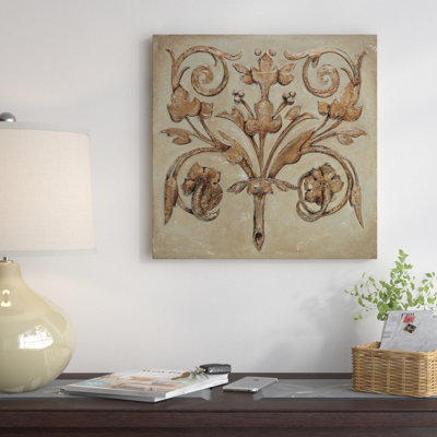 « decorative scroll ii », reproduction d’art sur toile