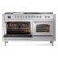 ILVE Nostalgie II Noblesse 60 po à 2 brûleurs, plaque chauffante, plaque de cuisson française-939345264-939345233