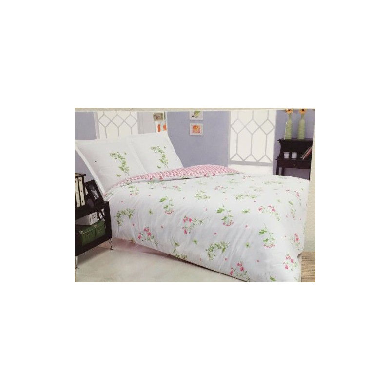 Dowling Cotton Floral Duvet Cover with Pillowcases, 220 x 240cm Duvet Cover + 2 Pillowcases