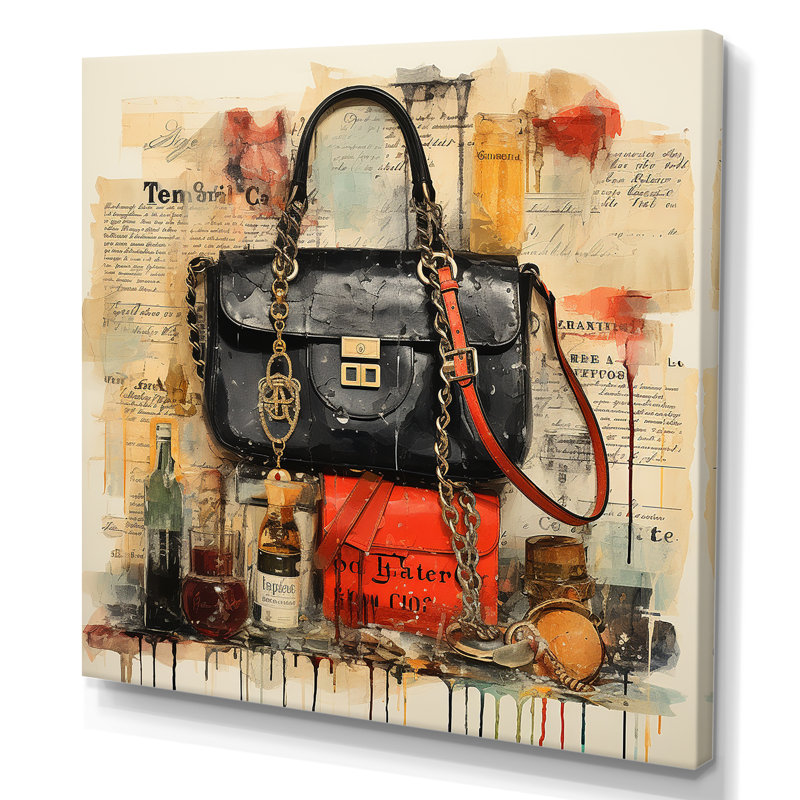Sac à main chic Chic Couture - accessoires de mode, Toile tendue, H 30 po x l 30 po x P 1,5 po