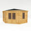 Mercia 13ft x 13ft Corner Cabin-658107822