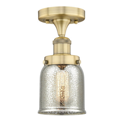 Pontus Glass Semi Flush Mount