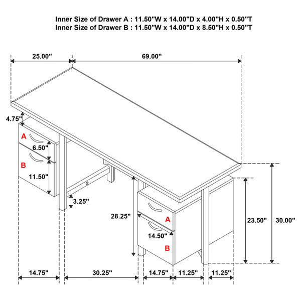 Dimensions du produit