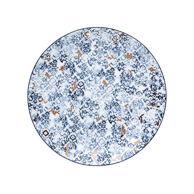 Assiette à salade ou à dessert en porcelaine de 8,5 po Cuenca