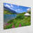 Cottage In The Tatras - No Frame Print on Glass
