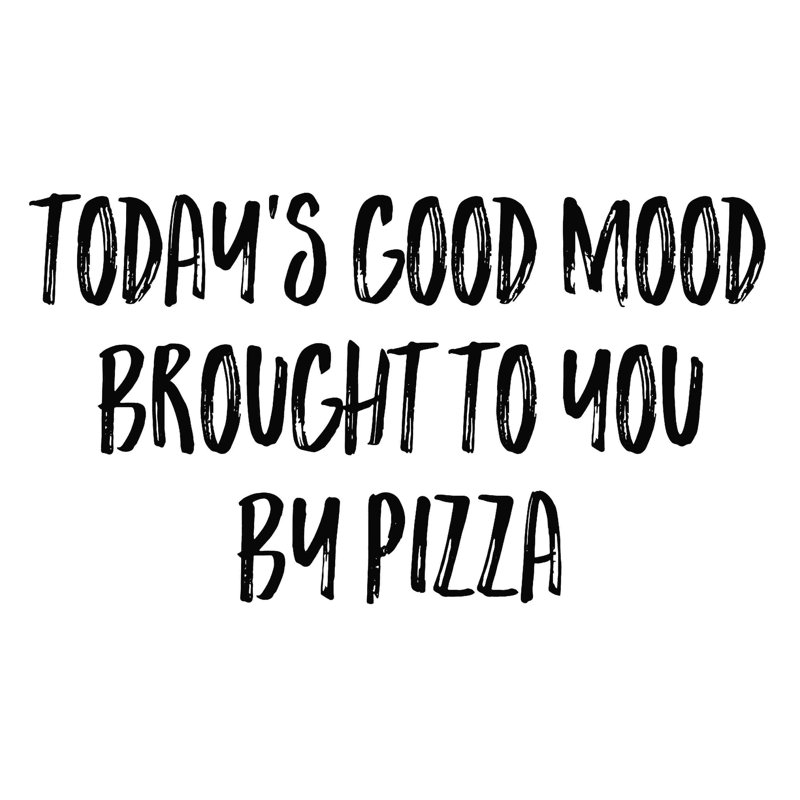 " Good Mood Pizza ", 36" H x 36" W  