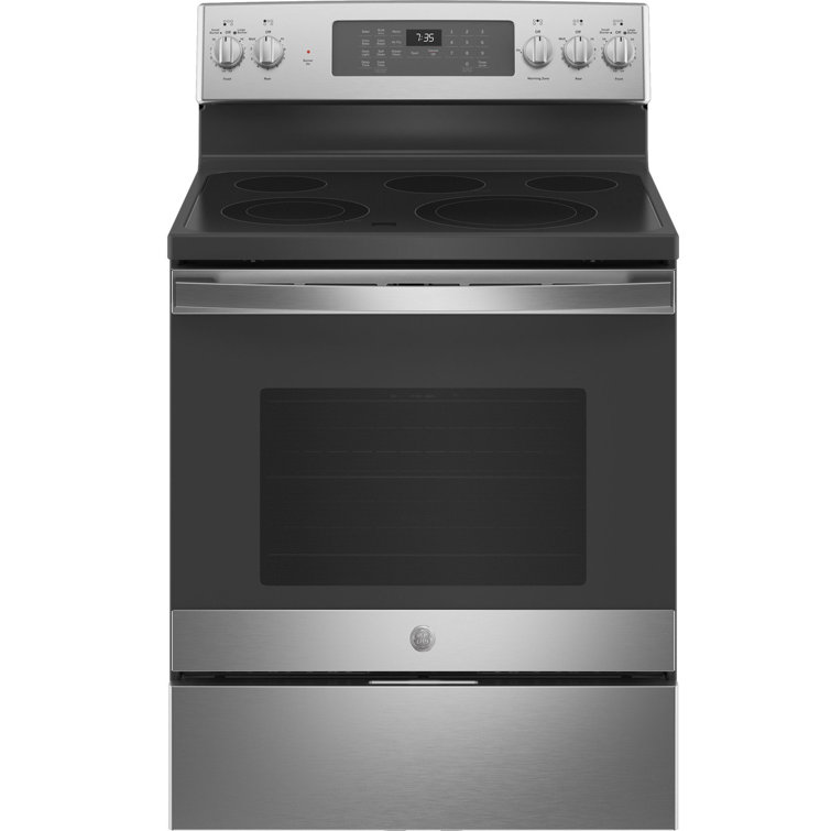 30" 5.3 cu. ft. Freestanding Electric Convection Range with No Preheat Air Fry