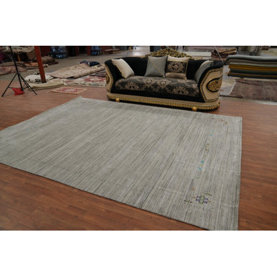Tribal Wool Gabbeh Indian Area Rug 9x12