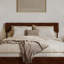 Norla Twin XL Wood Platform Bed with Footboard and Twin XL Trundle, White-113674733-113674731
