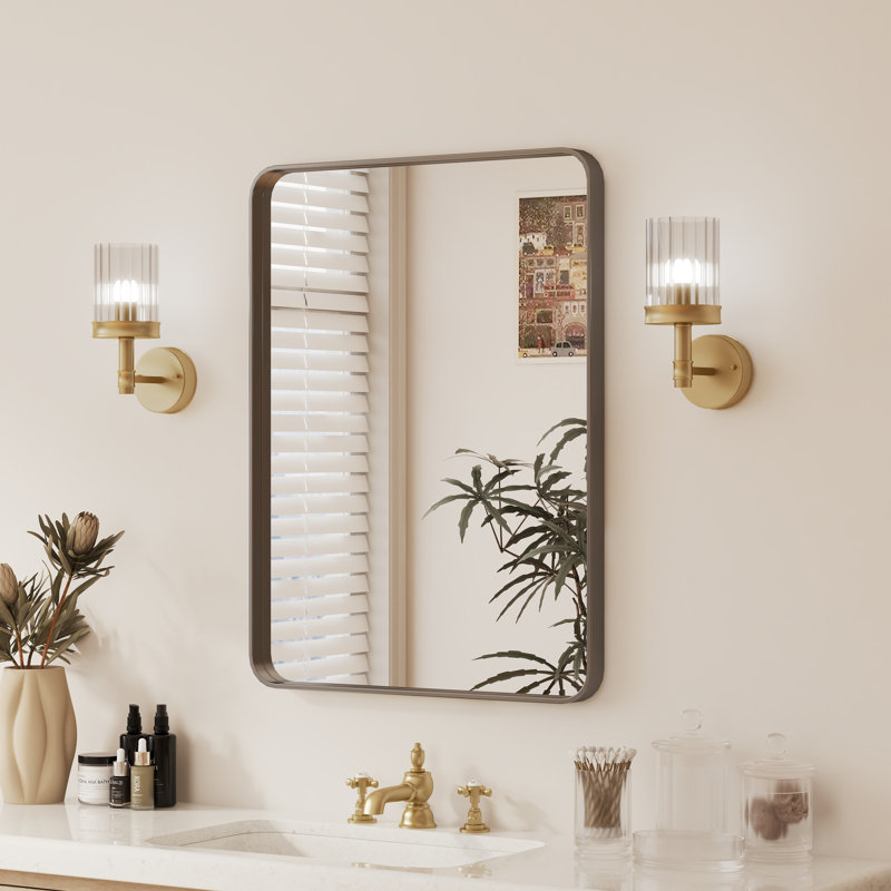Miroir de salle de bain sur mesure, 32 po x 24 po