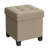 Cube Storage Ottoman(Brown)