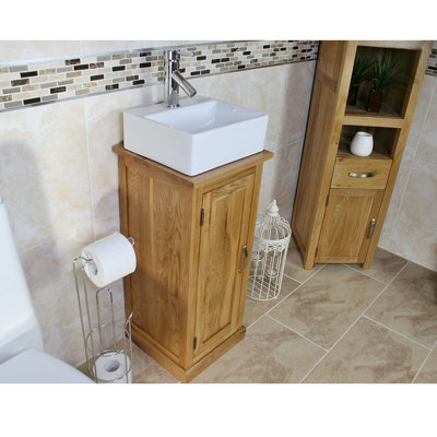 Craighead 350mm Single Bathroom Vanity with Vessel Ceramic Basin