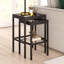 Table gigogne en verre avec rangement Alexis-1582841642