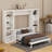 Murphy Bed With Desk And Bookshelf-107088676