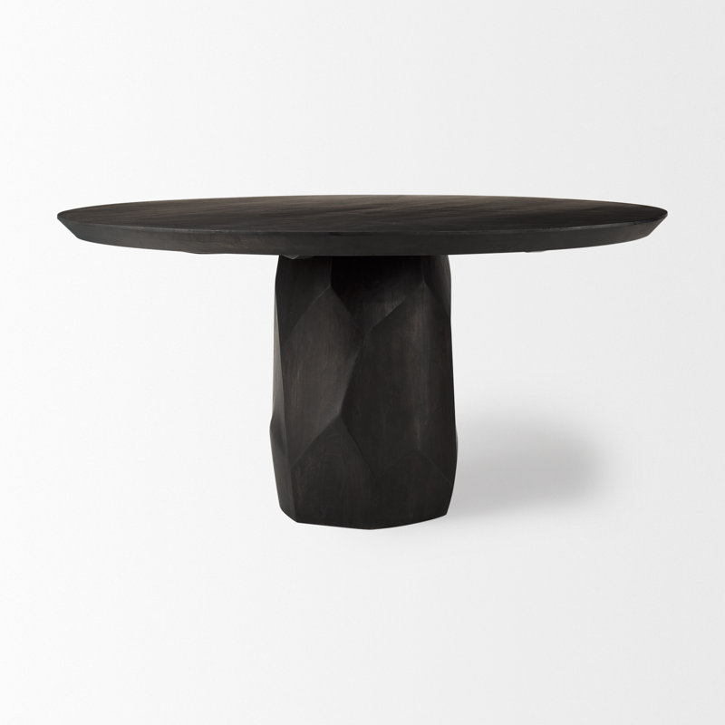 Table de salle à manger Modi, Gris foncé