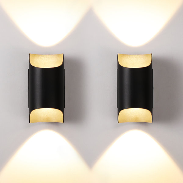 LEDVANS Commercial Grade LED Up Down Cylinder Wall Sconce for Patio ...