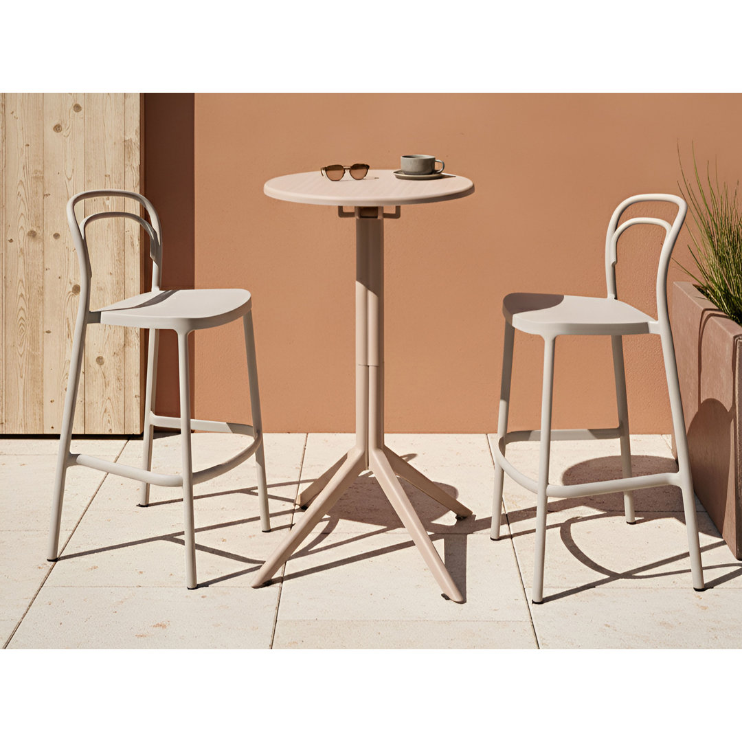 Round Outdoor Bar Table , 60cm cm W 60cm cm D