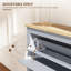 12 Pair Flip Down Shoe Storage