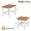 Ensemble de 2 tables gigognes Farmhouse