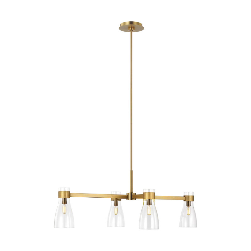 Moritz Chandelier, 15.5"H x 42"W x 24"D