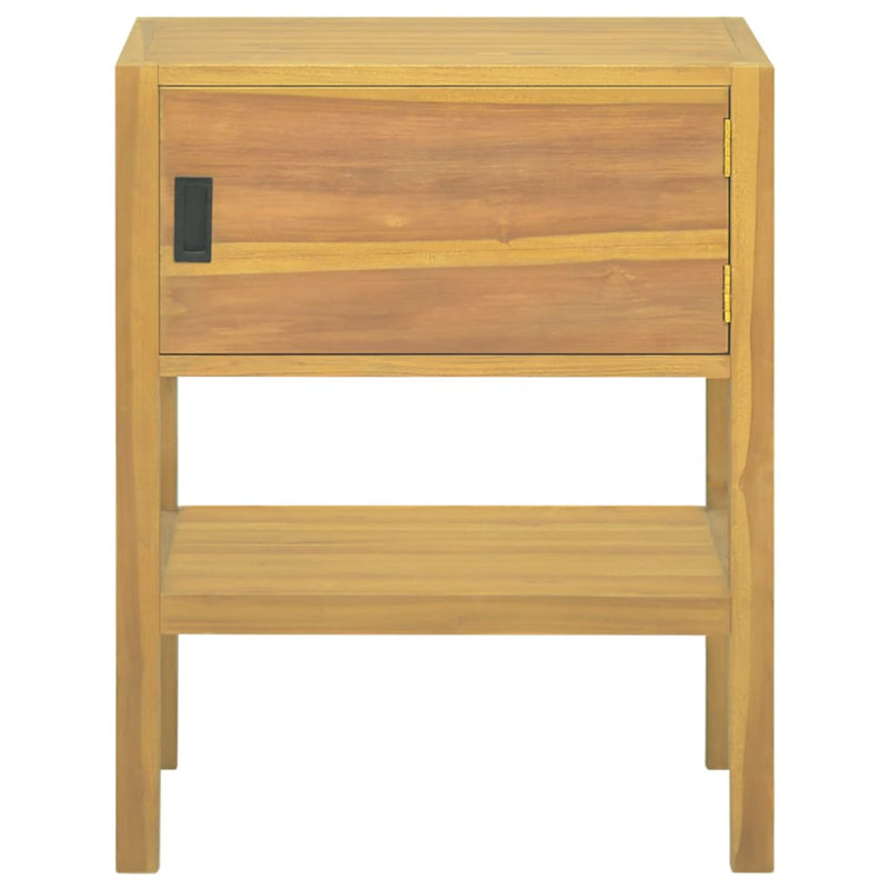Jefney Solid Wood Bathroom Cabinet