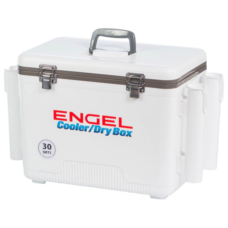 Engel Coolers 30 Qt. 48 Can Lightweight Insulated Mobile Cooler Drybox