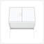 Armoire décorative blanche-399382421