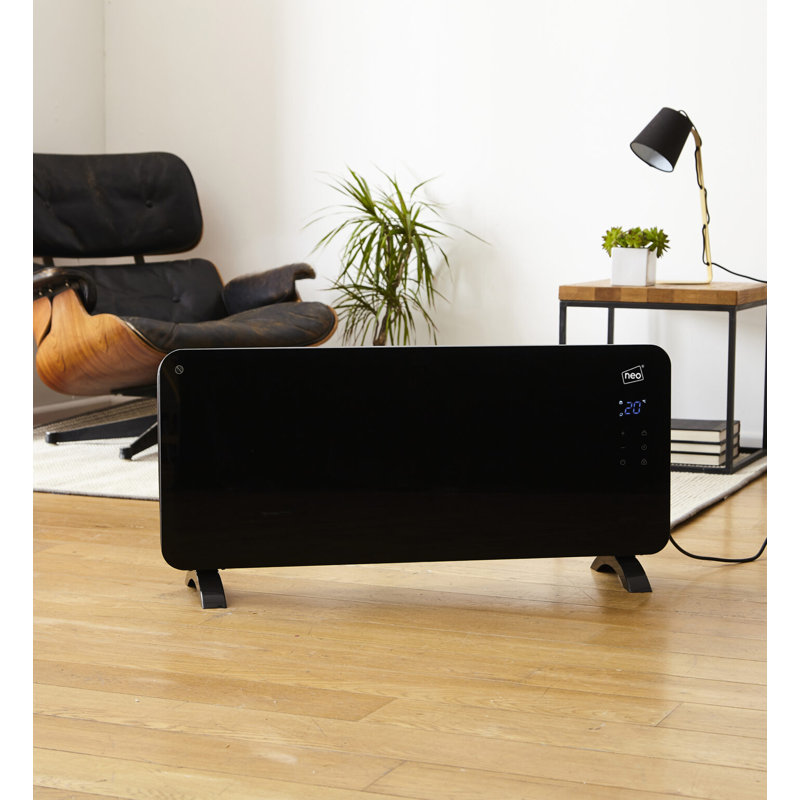 Horizontal Designer Radiator, Black