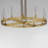 12 - Light Dimmable LED Wagon Wheel Chandelier-1746316452