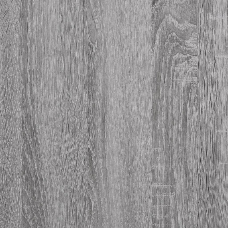 Wall Cube Shelves 2 Pcs Engineered Wood, 10.40" H x 31.50" W x 5.90" D, Gray Sonoma