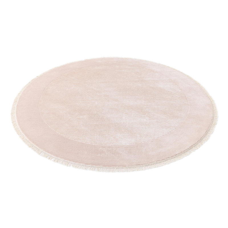 Tapis rond pêche clair Howard