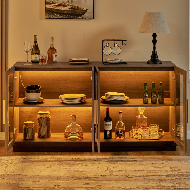Ainez Unfinished Accent Cabinet