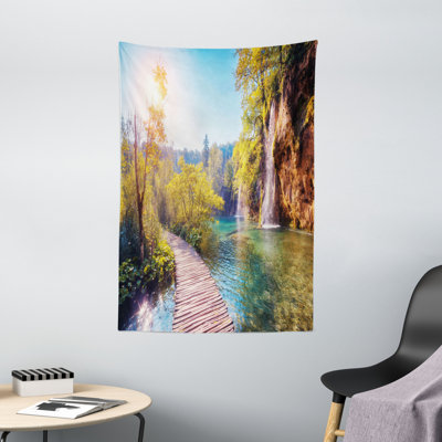 Tapisserie en polyester naturel