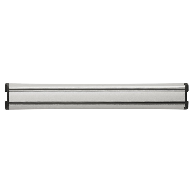 Barre porte-couteaux magnétique, Argent argent, 12"
