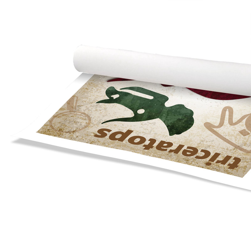 Adhésif décoratif dinosaures-04 ', H 40 x l 28 po x P 1 po, Papier