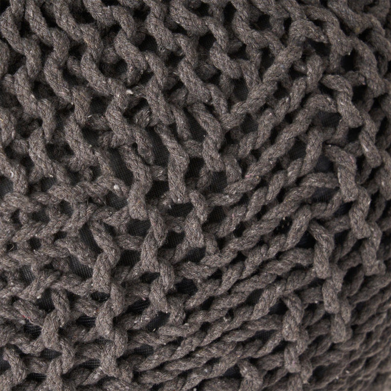 Repose-pieds Hazel, Gris foncé