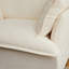 Fauteuil d'appoint surdimensionné avec charge à deux ports, base et accoudoirs de conception moderne, coussins décoratifs, siège profond et large, canapé simple confortable semblable à un nuage, fauteuil en chenille-1368622019