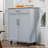 Kitchen Island Cart Rolling Trolley Cart With Drawer, Storage Cabinet & Towel Rack-121085378