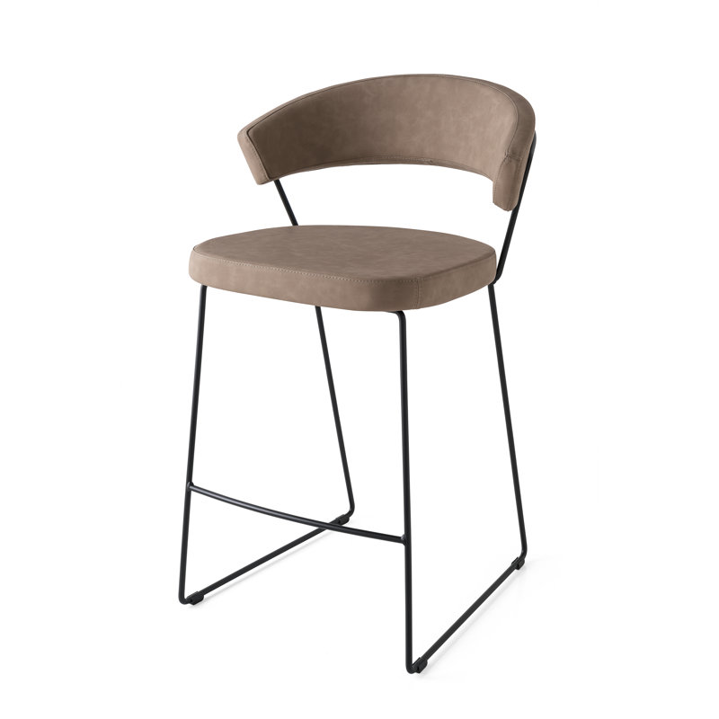 New York Stools, Matte Black, Desert