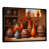Black Floater Framed