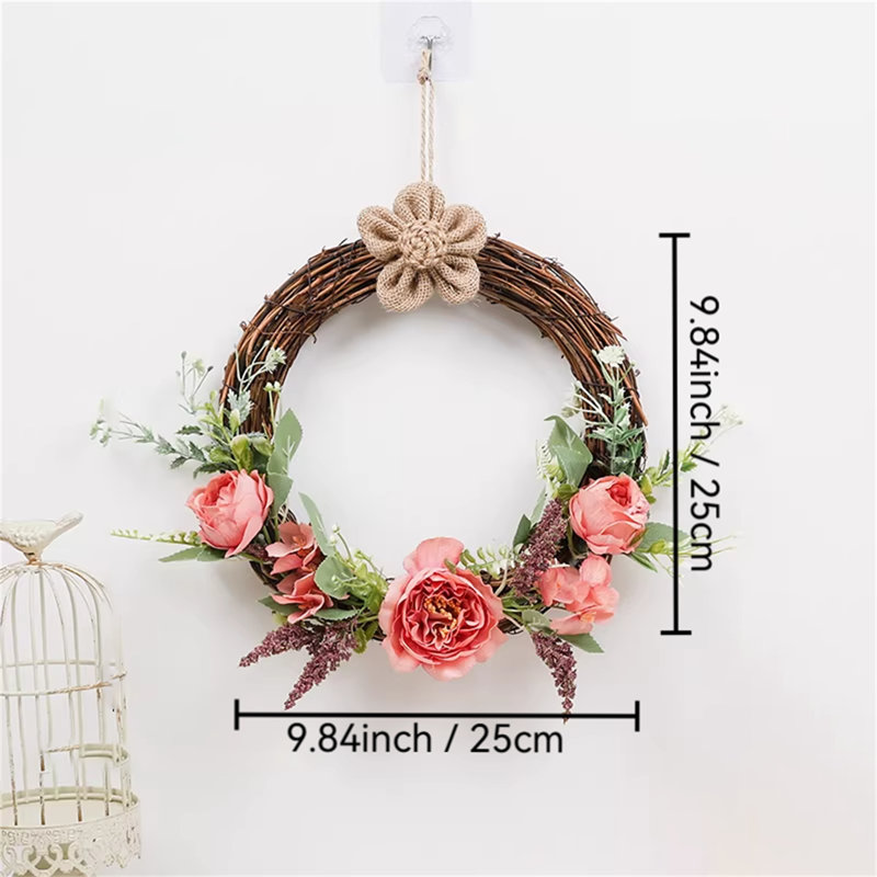 Wall-Mounted Artificial Flower