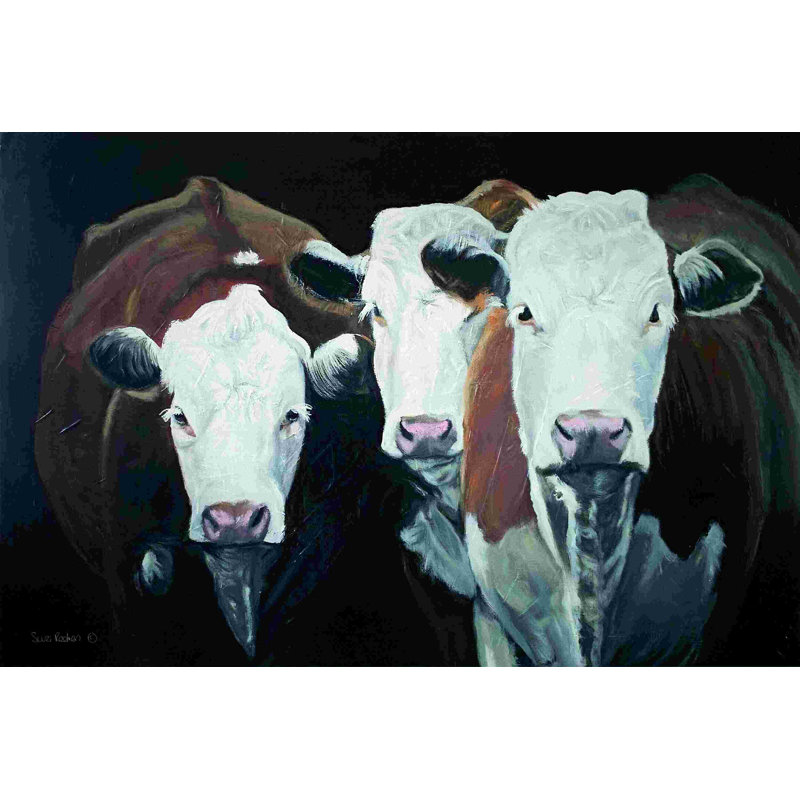 Hereford Gathering 2884749, H 8 po x l 12 po, No, Toile tendue