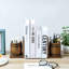 Wooden Barrels Decorative Bookends with Pen Holder