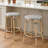 Roan 25.2" H Wicker Bar Stool-1964659052