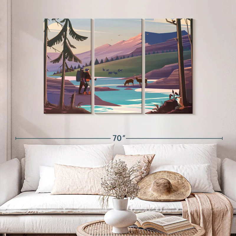 Alvord The River, 32" H x 50" W