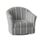 Weston Swivel Glider Barrel Chair