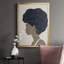 Toile encadrée de qualité supérieure «Heavenly Hair I» - prête à être accrochée-312546357-312546356