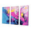«Pink Blue Paint Splash Pop Art», ensemble d'art mural abstrait-558562138-558562143